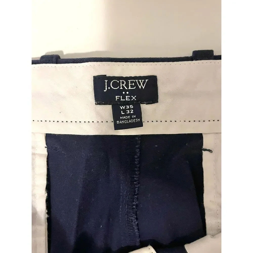 J. Crew Men’s Straight-fit flex chino pant